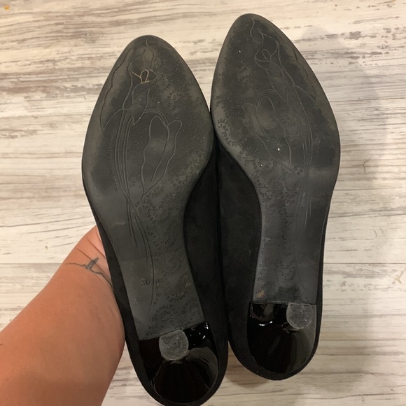 BeautiFeel suede baby heels size 36 US 5.5 - Picture 8 of 10